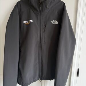 The North Face Apex Barrier Soft Shell Jacket Amazon Logo - Black